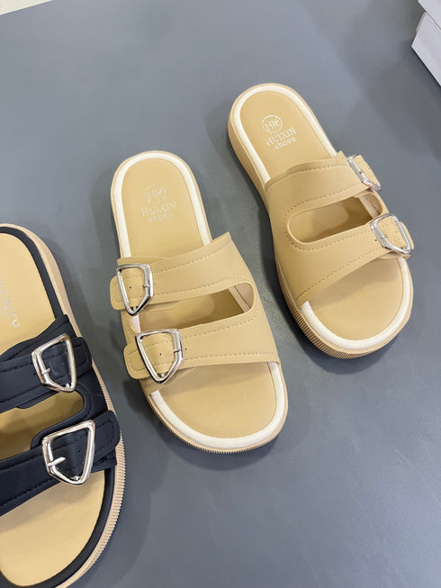 Double Adjustable Straps Slider